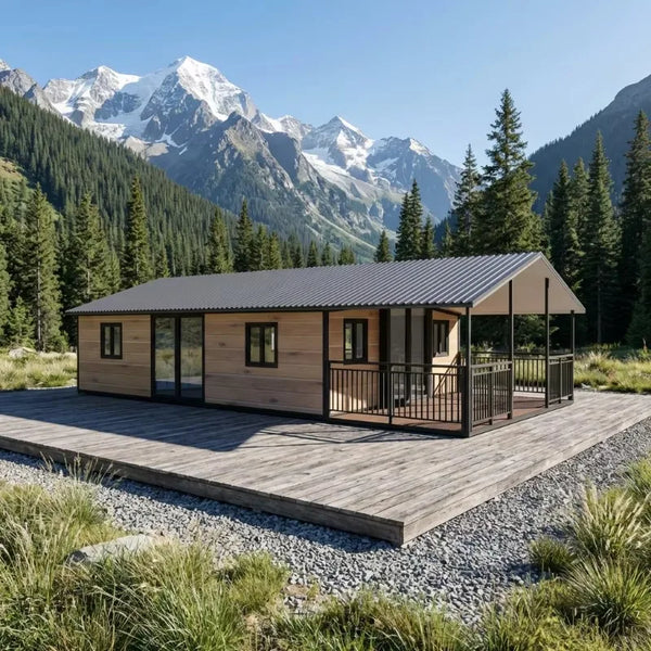 40Ft 20Ft Luxury Prefab Villa 2 3 4 5 Bedrooms Prefabricated Foldable Expandable Container House Portable Mobile Tiny Home