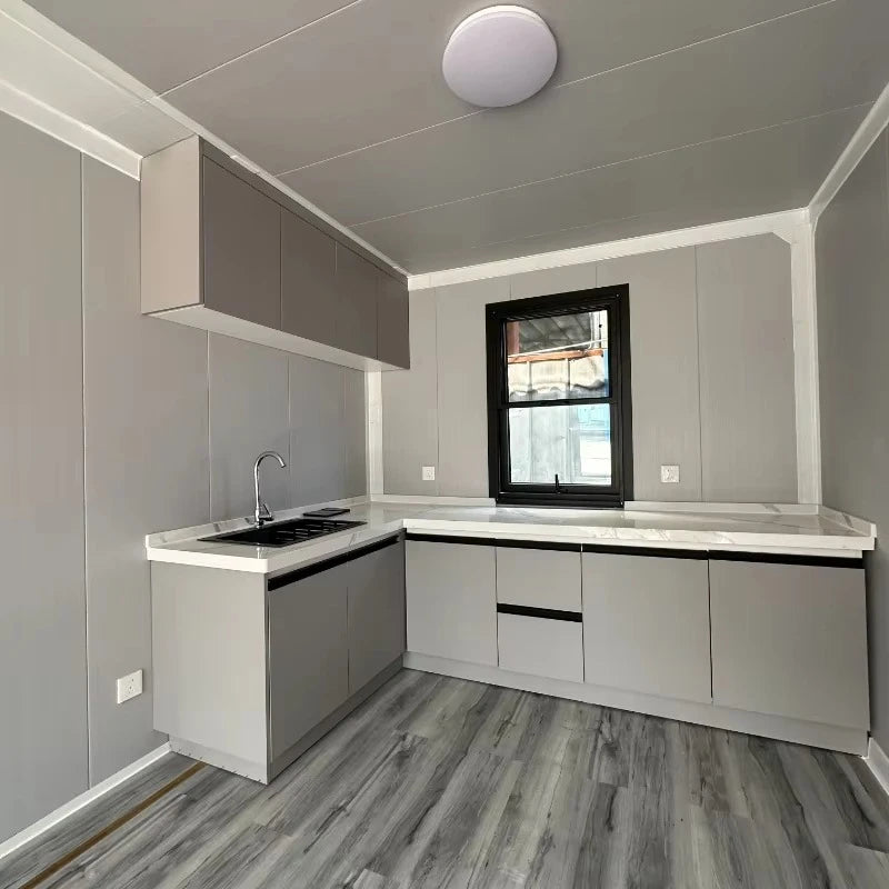 40Ft 20Ft Luxury Prefab Villa 2 3 4 5 Bedrooms Prefabricated Foldable Expandable Container House Portable Mobile Tiny Home
