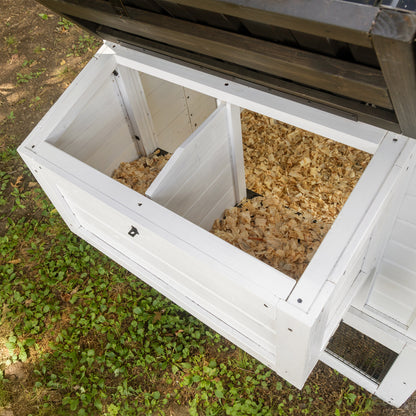 Backyard Discovery Cedar Roost White Chicken Coop