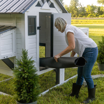 Backyard Discovery Cedar Roost White Chicken Coop