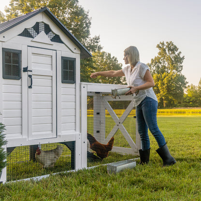 Backyard Discovery Cedar Roost White Chicken Coop