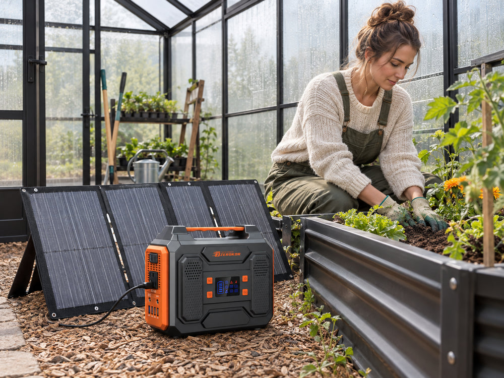 Solar-powered life beyond the grid