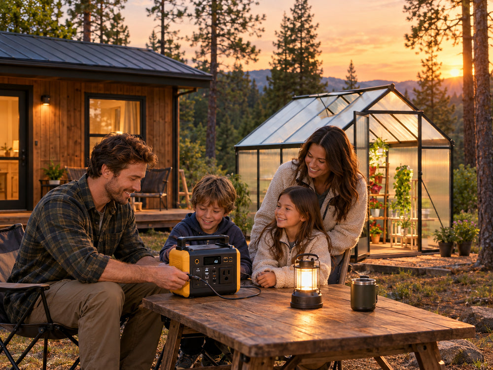 Solar-powered life beyond the grid